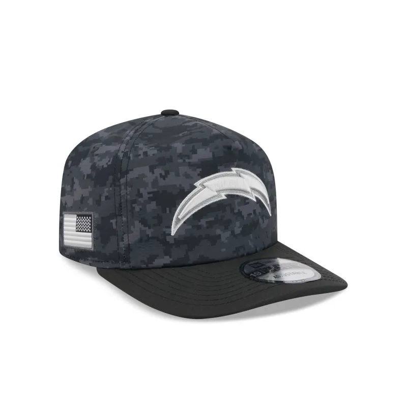 Los Angeles Chargers 2026 Salute to Service 19TWENTY Snapback Hat made by New Era