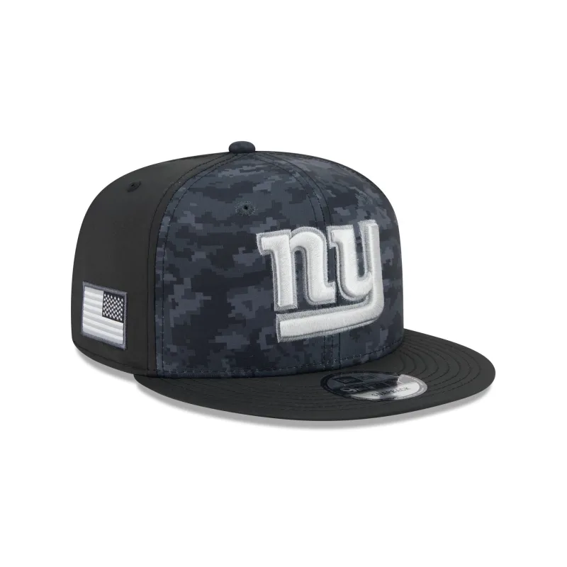 New York Giants 2026 Salute to Service 9FIFTY Snapback Hat made by New Era