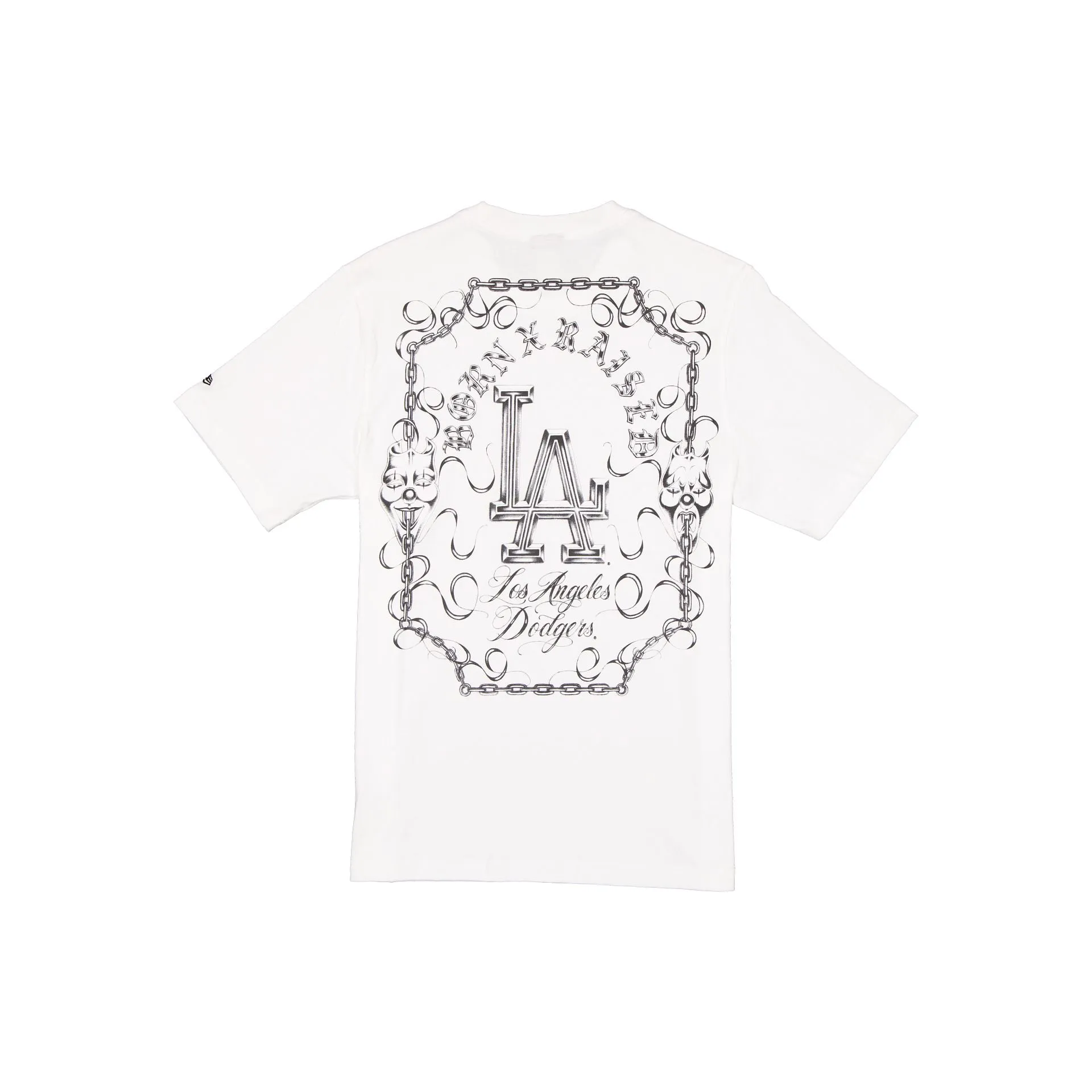 Born x Raised x Los Angeles Dodgers Masks White T-Shirt sold by New Era product image thumbnail 2