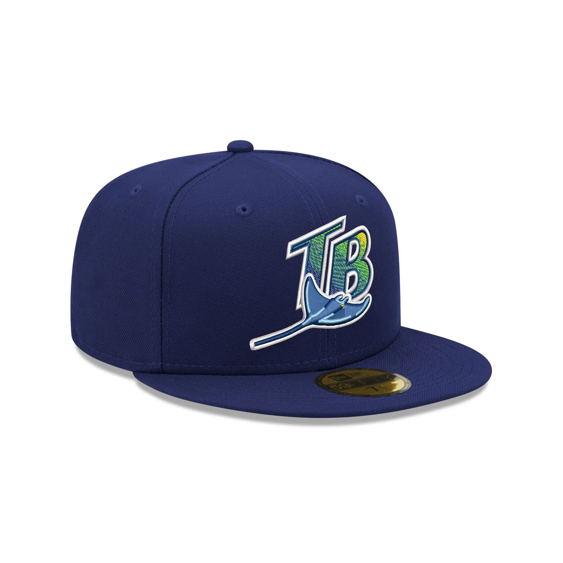 Tampa Bay Rays Authentic Collection Road 59FIFTY Fitted Hat sold by New Era product image thumbnail 3
