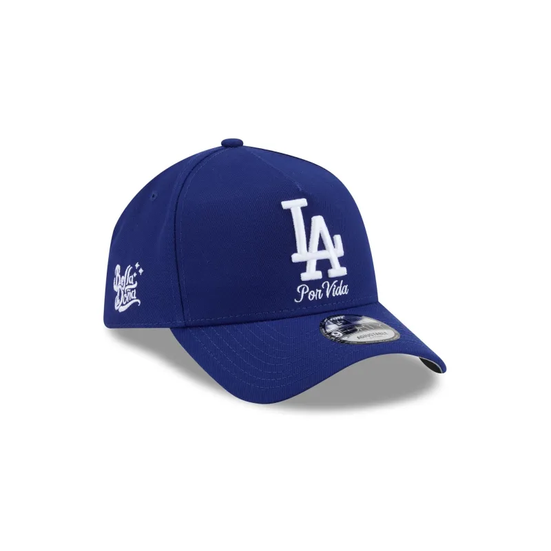 Bella Doña x Betty Boop x Los Angeles Dodgers Script 9FORTY A-Frame Snapback Hat made by New Era
