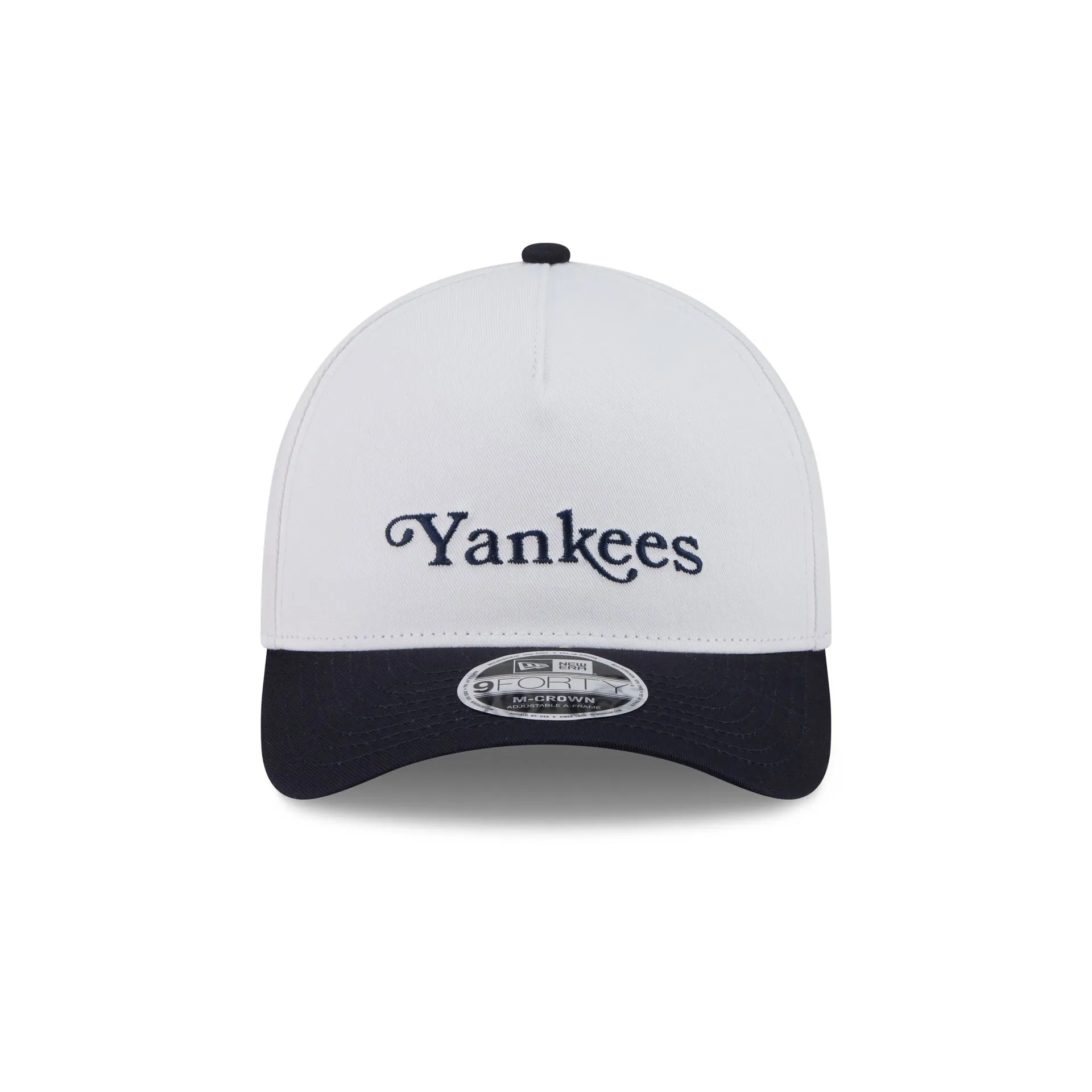 New York or Nowhere x New York Yankees Optic White Two Tone 9FORTY M-Crown A-Frame Snapback Hat sold by New Era product image thumbnail 2