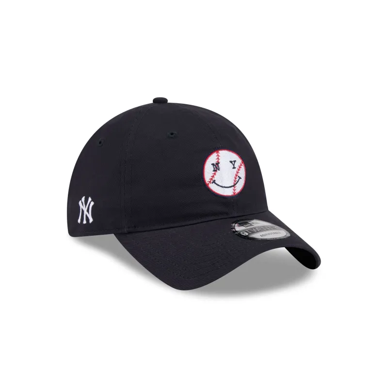 New York or Nowhere x New York Yankees Navy Baseball 9TWENTY Adjustable Hat made by New Era