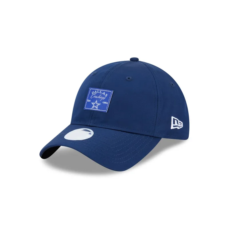 Dallas Cowboys Woven Patch Women's Open Back Ponytail Hat made by New Era