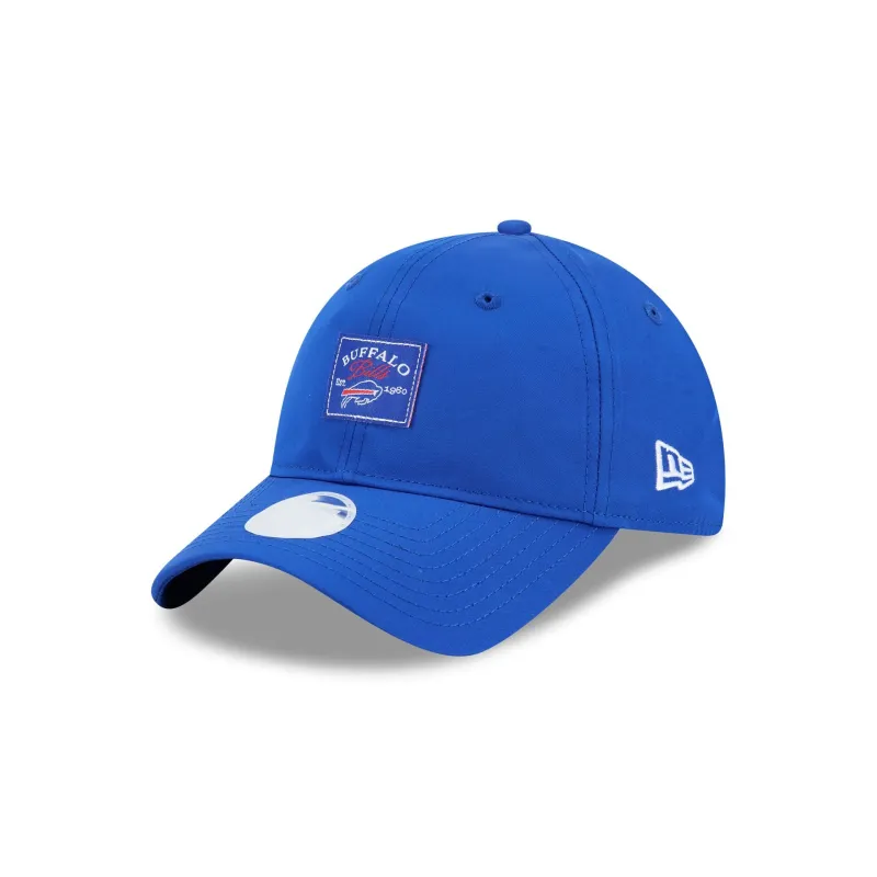 Buffalo Bills Woven Patch Women's Open Back Ponytail Hat made by New Era