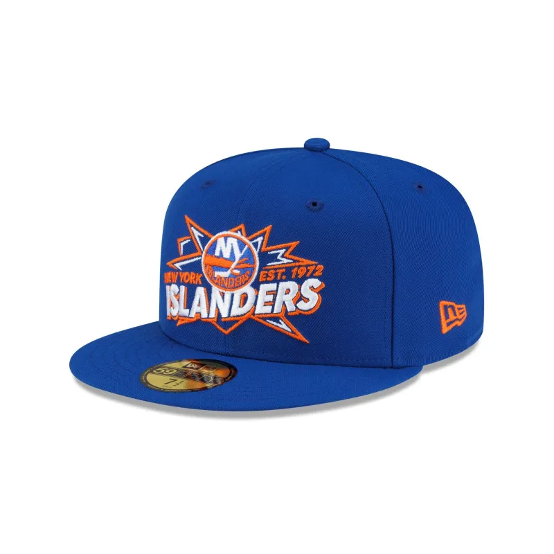 New York Islanders Top Shelf 59FIFTY Fitted Hat made by New Era