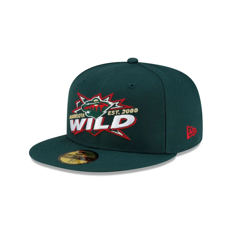 Minnesota Wild Top Shelf 59FIFTY Fitted Hat made by New Era