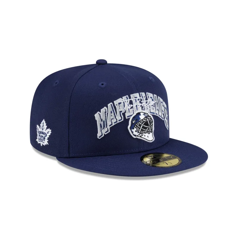 Toronto Maple Leafs Arch Mask 59FIFTY Fitted Hat made by New Era