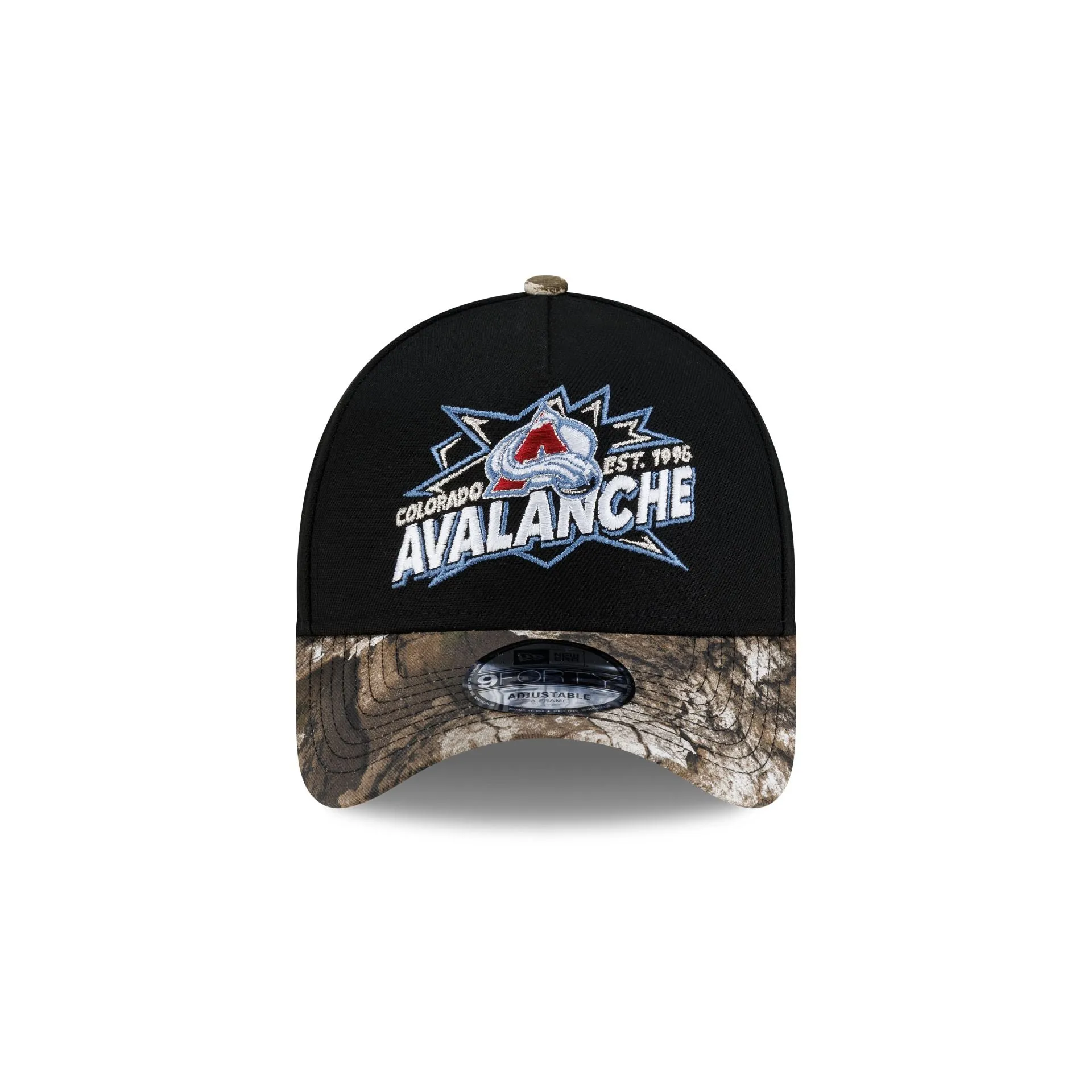Colorado Avalanche Top Shelf Black Camo 9FORTY A-Frame Snapback Hat sold by New Era product image thumbnail 2