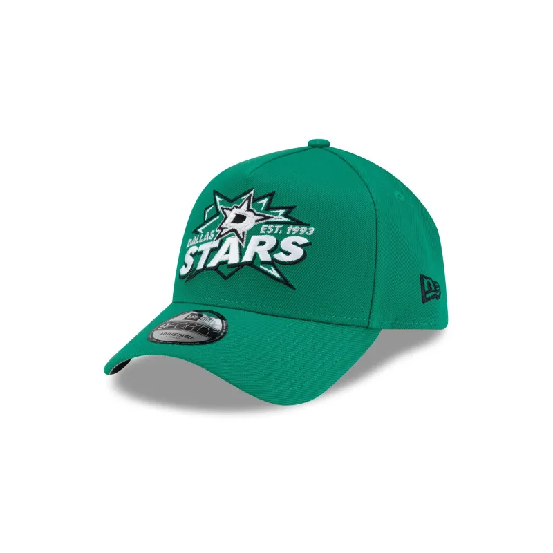 Dallas Stars Top Shelf 9FORTY A-Frame Snapback Hat made by New Era