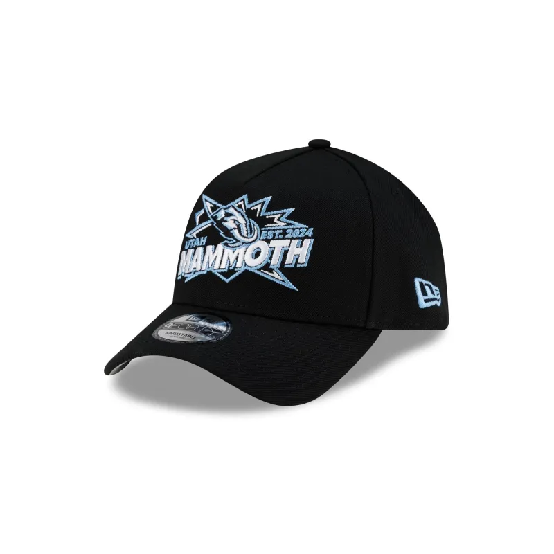 Utah Mammoth Top Shelf 9FORTY A-Frame Snapback Hat made by New Era