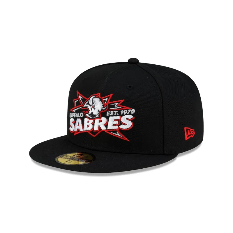 Buffalo Sabres Top Shelf Alt 59FIFTY Fitted Hat made by New Era