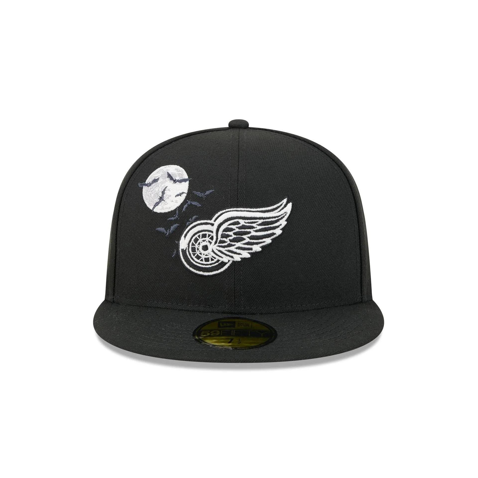 Detroit Red Wings Glow-in-the-Dark Bats 59FIFTY Fitted Hat sold by New Era product image thumbnail 5