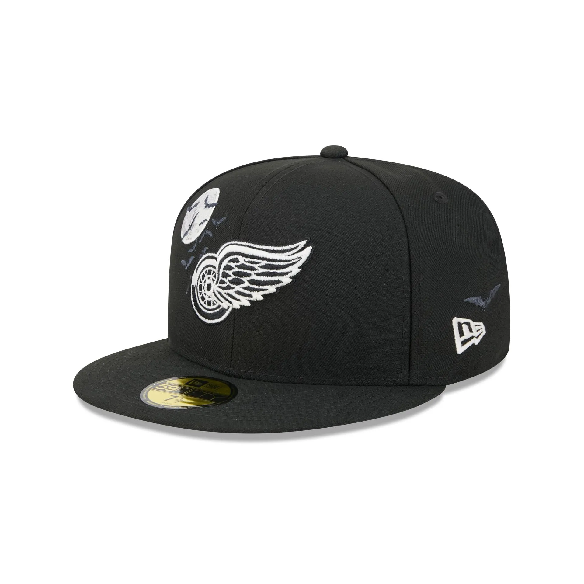 Detroit Red Wings Glow-in-the-Dark Bats 59FIFTY Fitted Hat sold by New Era product image thumbnail 2