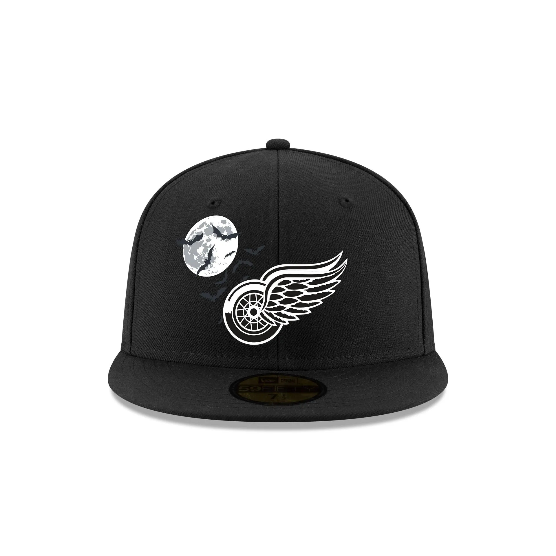Detroit Red Wings Glow-in-the-Dark Bats 59FIFTY Fitted Hat sold by New Era product image thumbnail 4