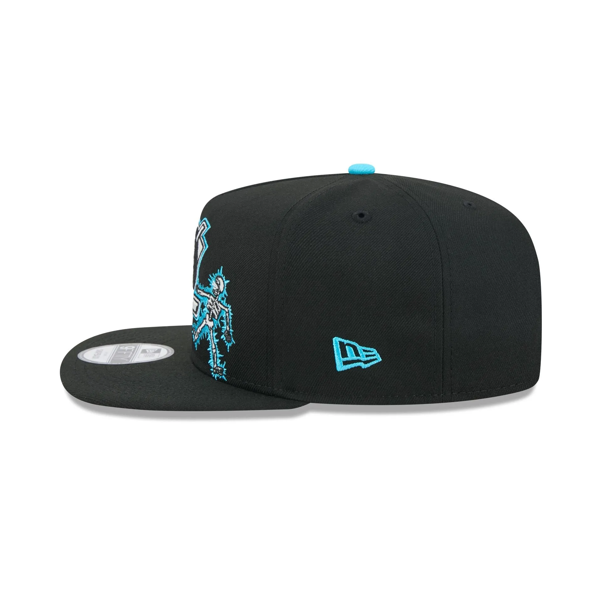Anaheim Ducks Electric Shock Skeleton 9FIFTY A-Frame Snapback Hat sold by New Era product image thumbnail 4