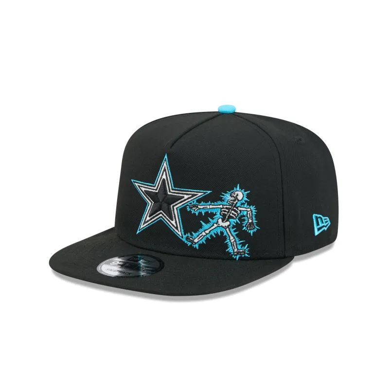 Dallas Cowboys Electric Shock Skeleton 9FIFTY A-Frame Snapback Hat made by New Era