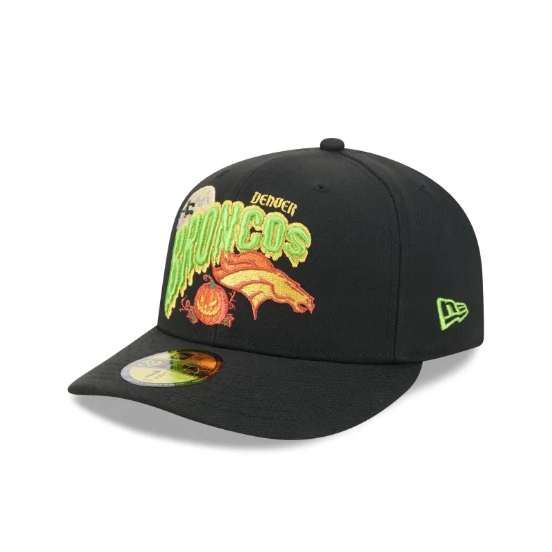 Denver Broncos Pumpkin Patch 59FIFTY Fitted Hat made by New Era