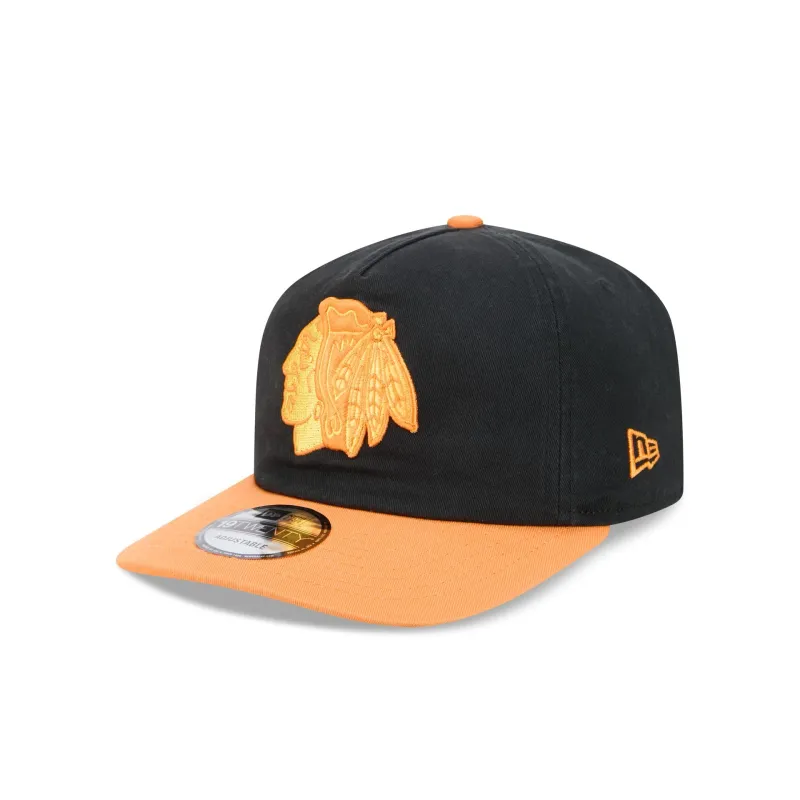 Chicago Blackhawks Spooky 19TWENTY Snapback Hat made by New Era