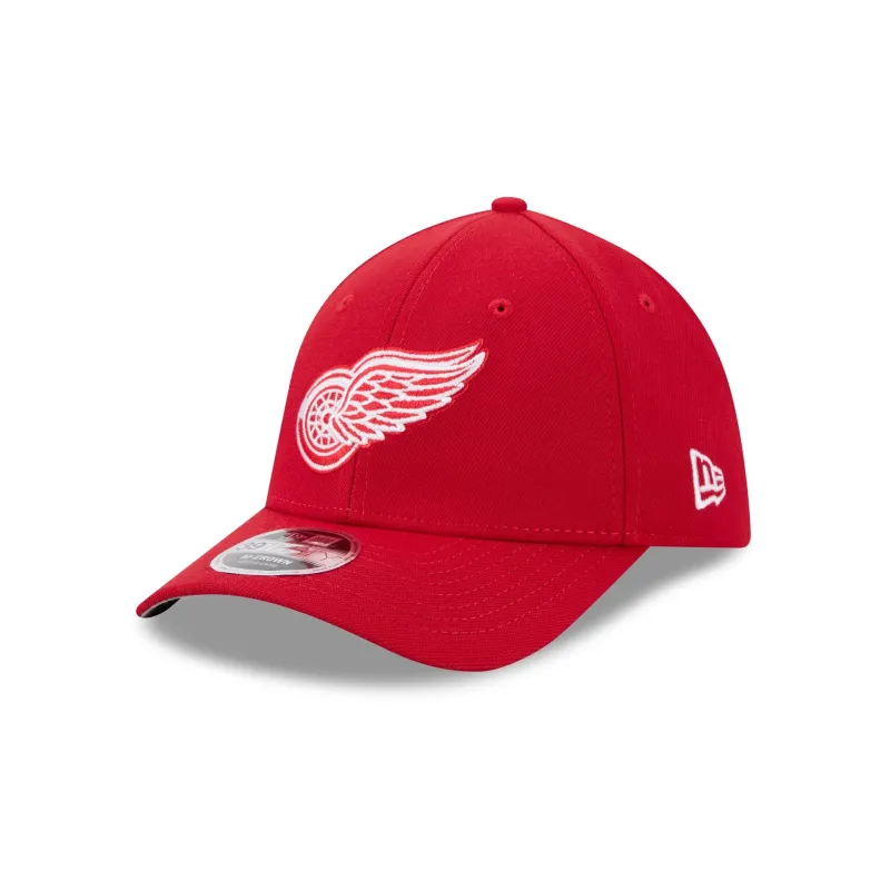 Detroit Red Wings Team 39THIRTY M-Crown Stretch Fit Hat made by New Era