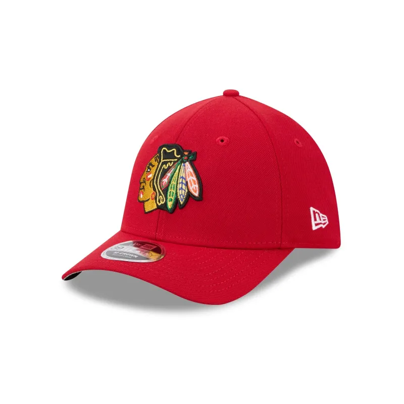 Chicago Blackhawks Team 39THIRTY M-Crown Stretch Fit Hat made by New Era