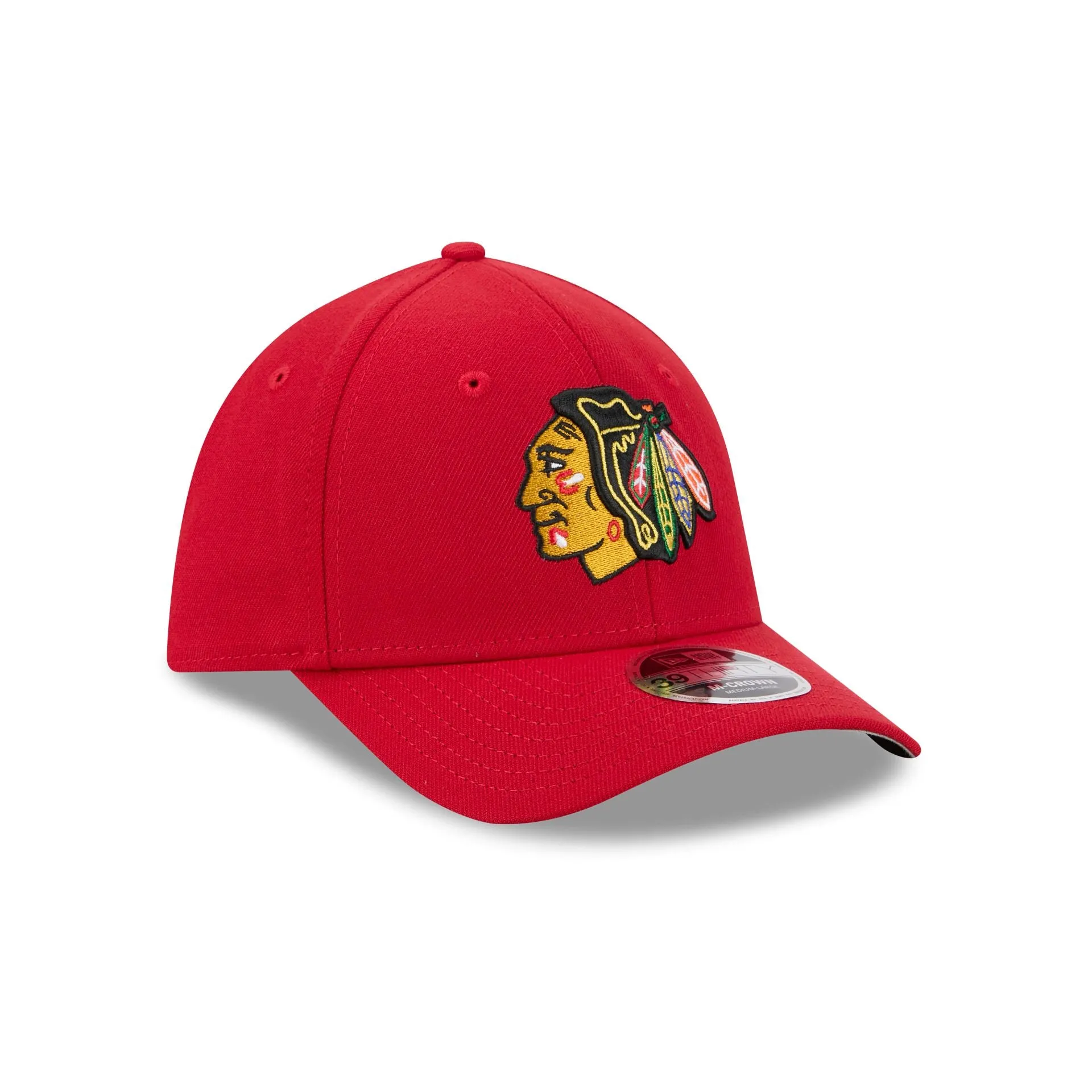 Chicago Blackhawks Team 39THIRTY M-Crown Stretch Fit Hat sold by New Era product image thumbnail 3