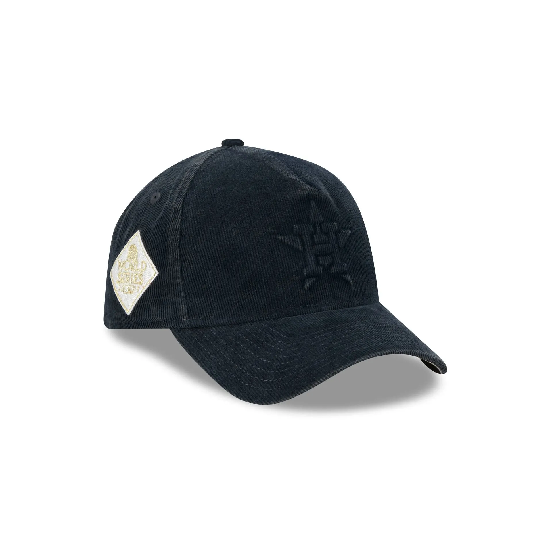 Houston Astros Washed Thin Wale Cord 9FORTY A-Frame Unstructured Snapback Hat sold by New Era