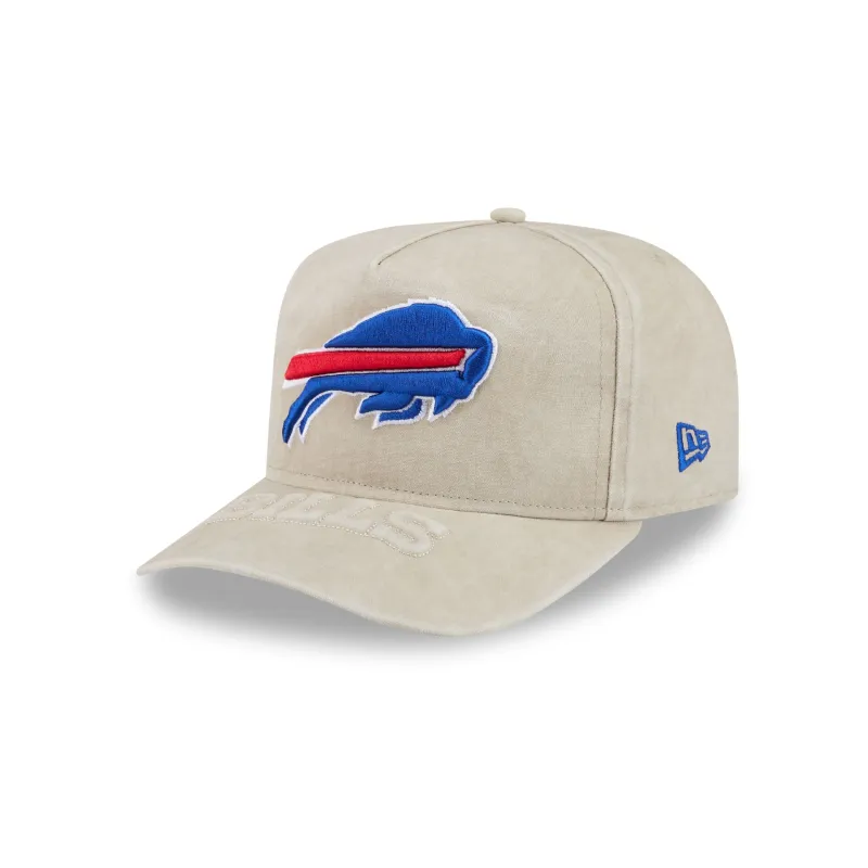 Buffalo Bills Brushed Cotton Stone 9FIFTY A-Frame Snapback Hat made by New Era