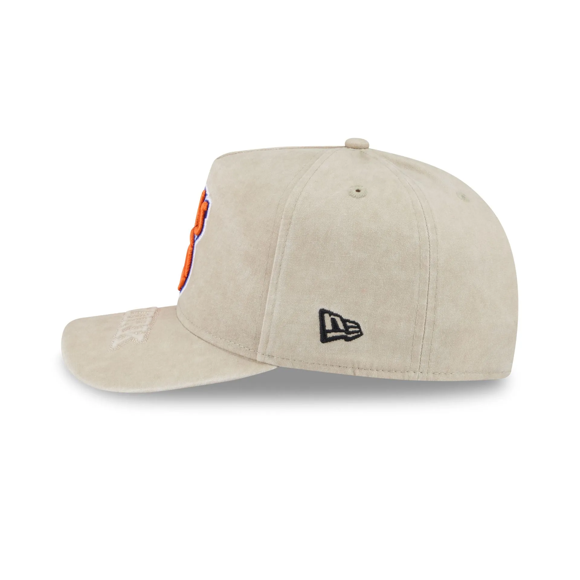 New York Knicks Brushed Cotton Stone 9FIFTY A-Frame Snapback Hat sold by New Era product image thumbnail 4