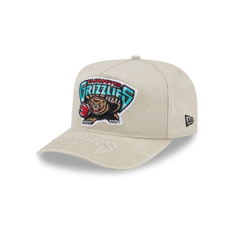 Vancouver Grizzlies Brushed Cotton Stone 9FIFTY A-Frame Snapback Hat made by New Era