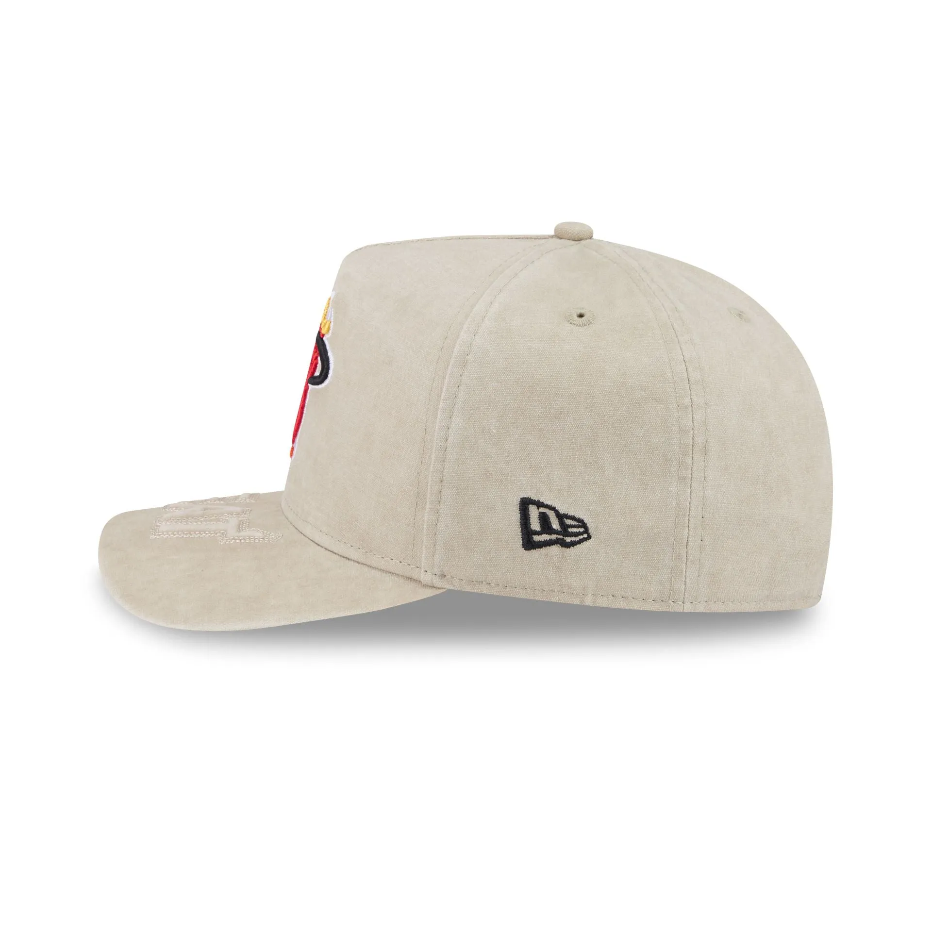 Miami Heat Brushed Cotton Stone 9FIFTY A-Frame Snapback Hat sold by New Era product image thumbnail 4