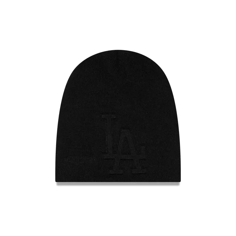 Los Angeles Dodgers Tonal Cuffless Knit Beanie Hat made by New Era