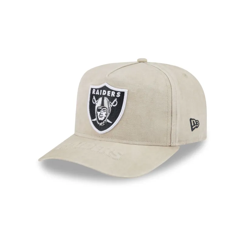 Las Vegas Raiders Brushed Cotton Stone 9FIFTY A-Frame Snapback Hat made by New Era