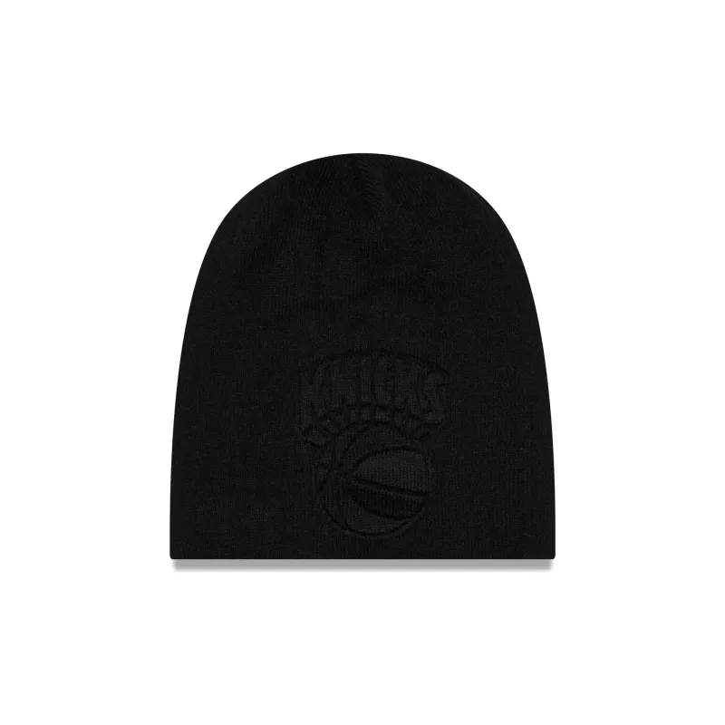 New York Knicks Tonal Cuffless Knit Beanie Hat made by New Era