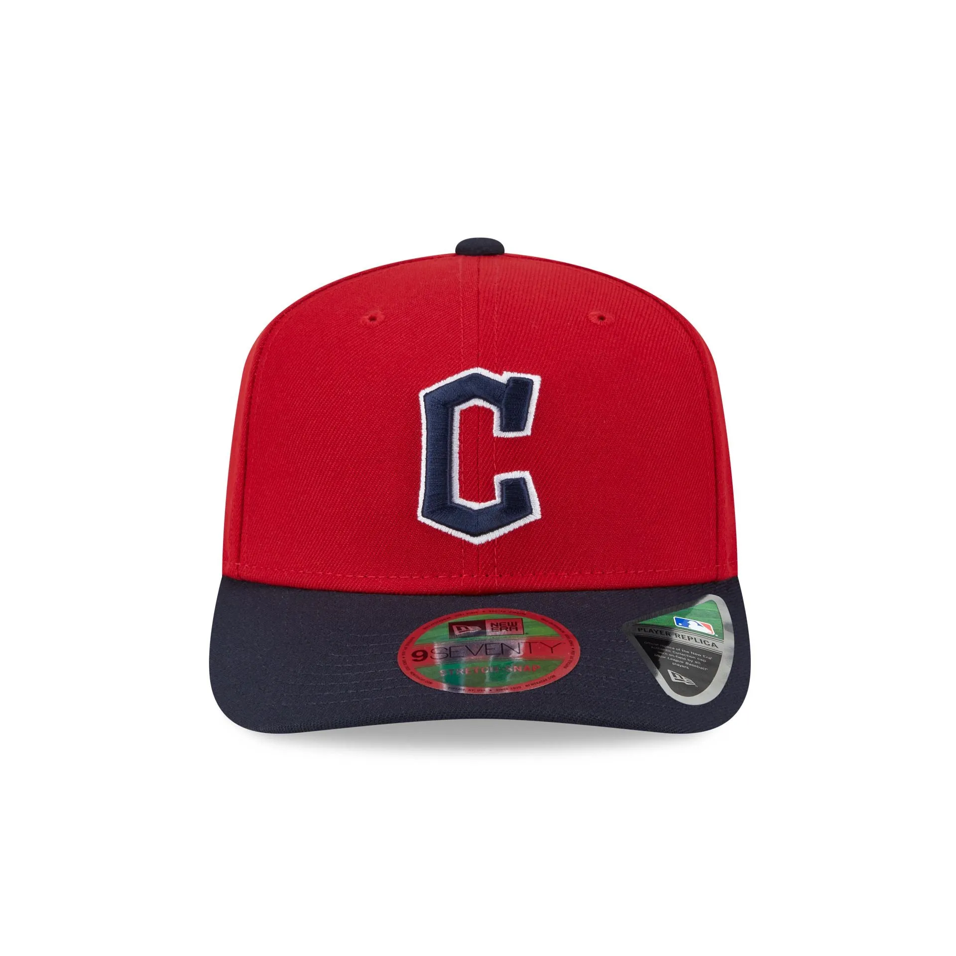 Cleveland Guardians 2026 Postseason Side Patch 9SEVENTY Stretch-Snap Hat sold by New Era product image thumbnail 2