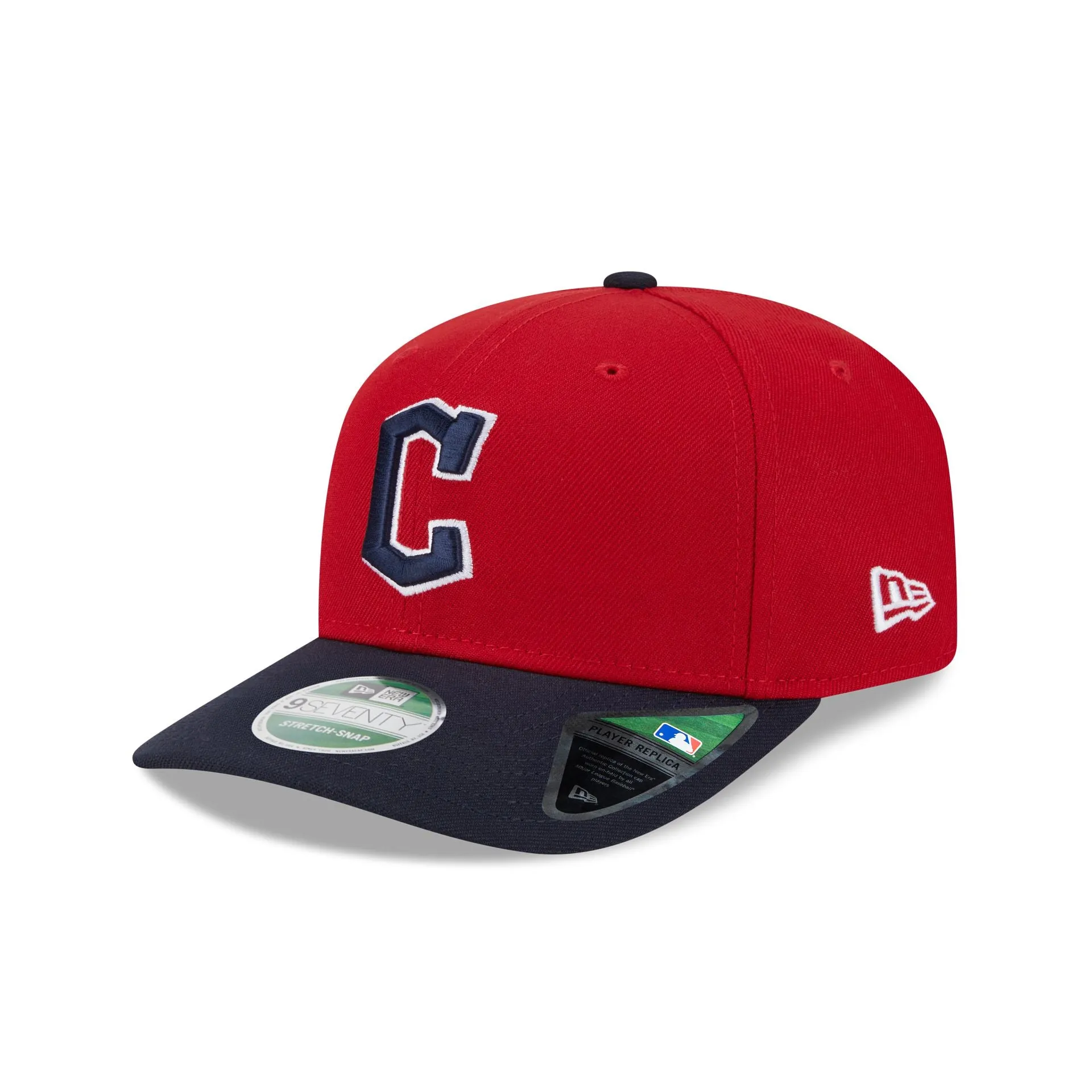 Cleveland Guardians 2026 Postseason Side Patch 9SEVENTY Stretch-Snap Hat sold by New Era product image thumbnail 3