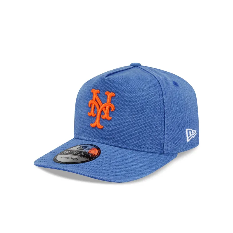 New York Mets Duck Canvas 19TWENTY Snapback Hat made by New Era