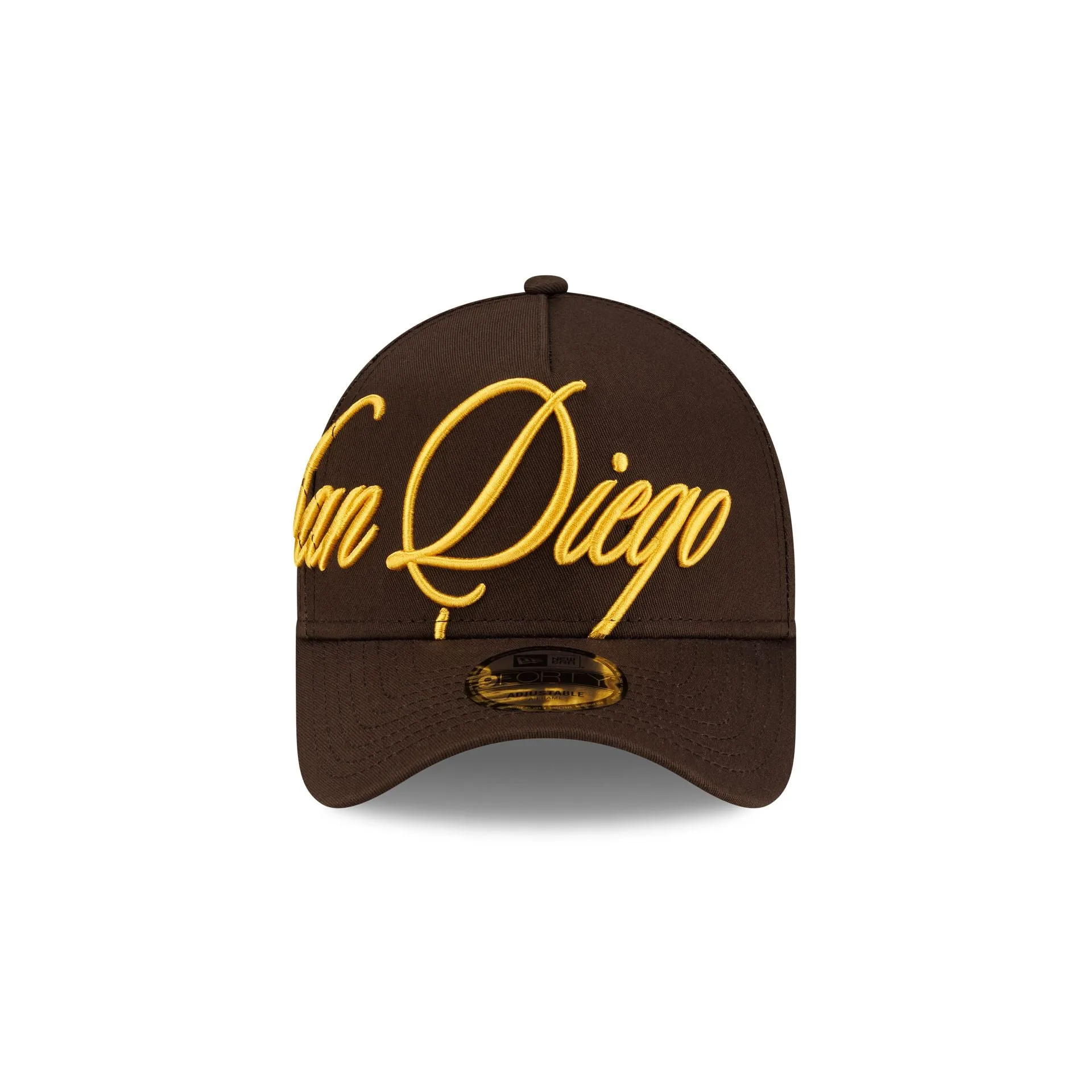 San Diego Padres Calligraphic 9FORTY A-Frame Snapback Hat sold by New Era product image thumbnail 2