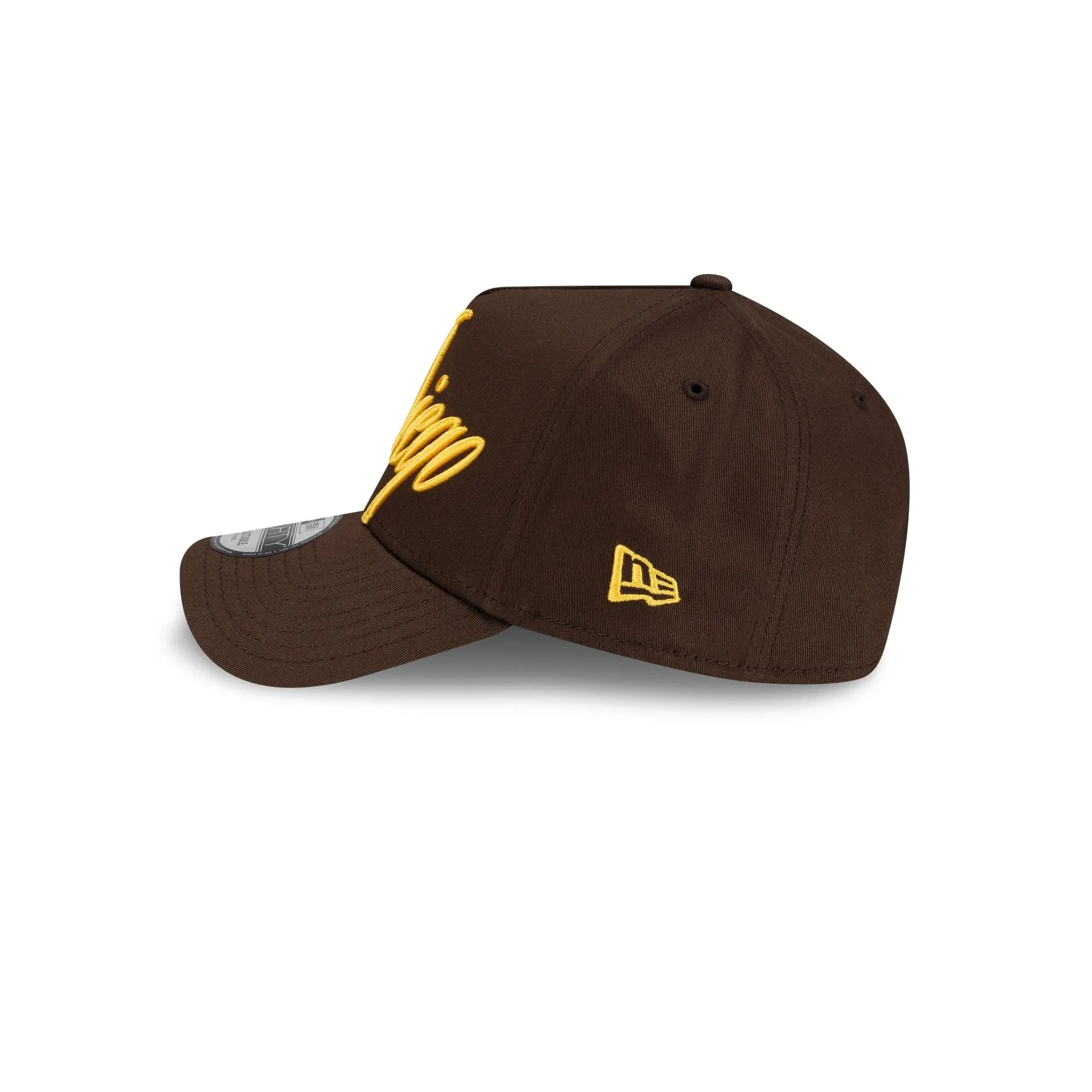 San Diego Padres Calligraphic 9FORTY A-Frame Snapback Hat sold by New Era product image thumbnail 4