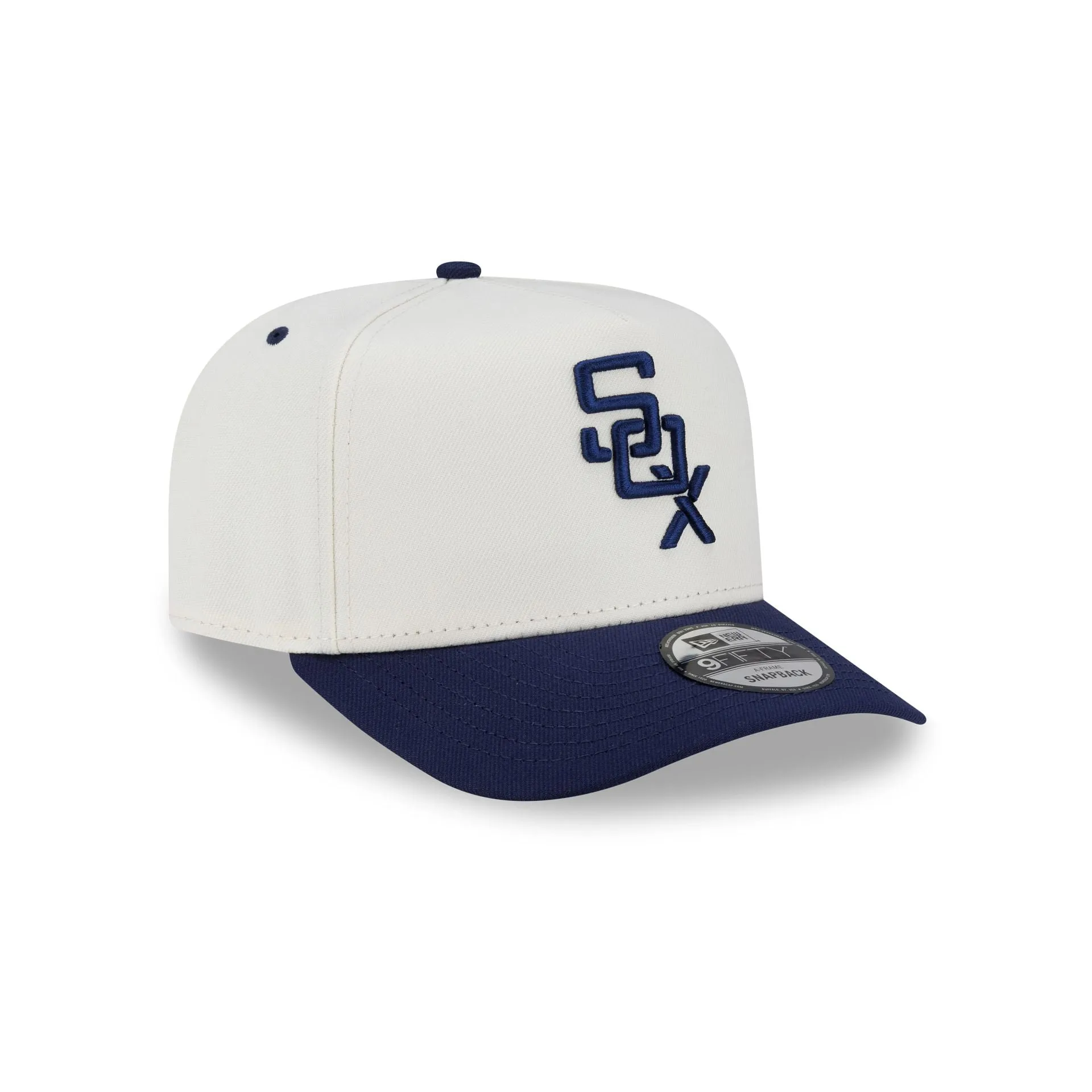 Chicago White Sox Two Tone Cooperstown 9FIFTY A-Frame Snapback Hat sold by New Era product image thumbnail 3