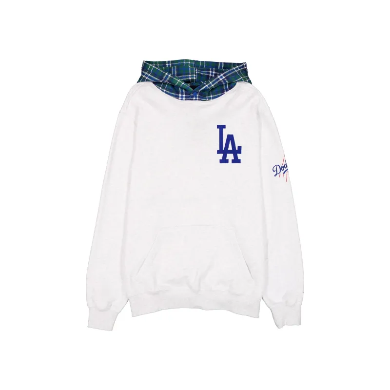 Los Angeles Dodgers Old School Gray Snap Hoodie made by New Era
