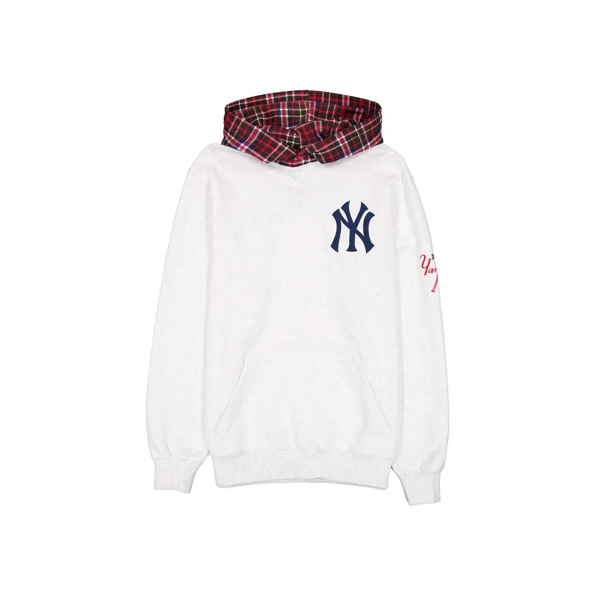 New York Yankees Old School Gray Snap Hoodie sold by New Era
