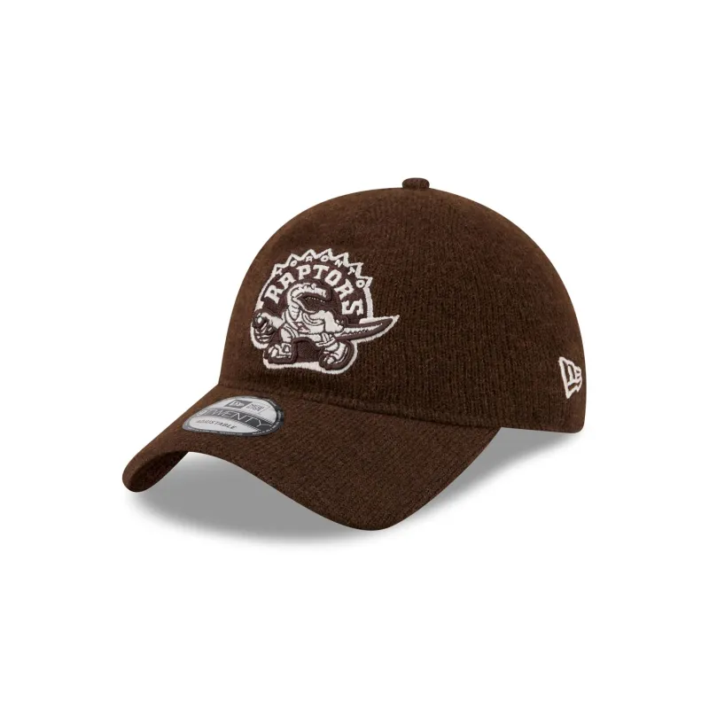 Toronto Raptors Wool Walnut 9TWENTY Adjustable Hat made by New Era