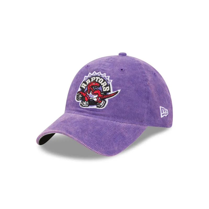 Toronto Raptors Washed Cord 9TWENTY Adjustable Hat made by New Era
