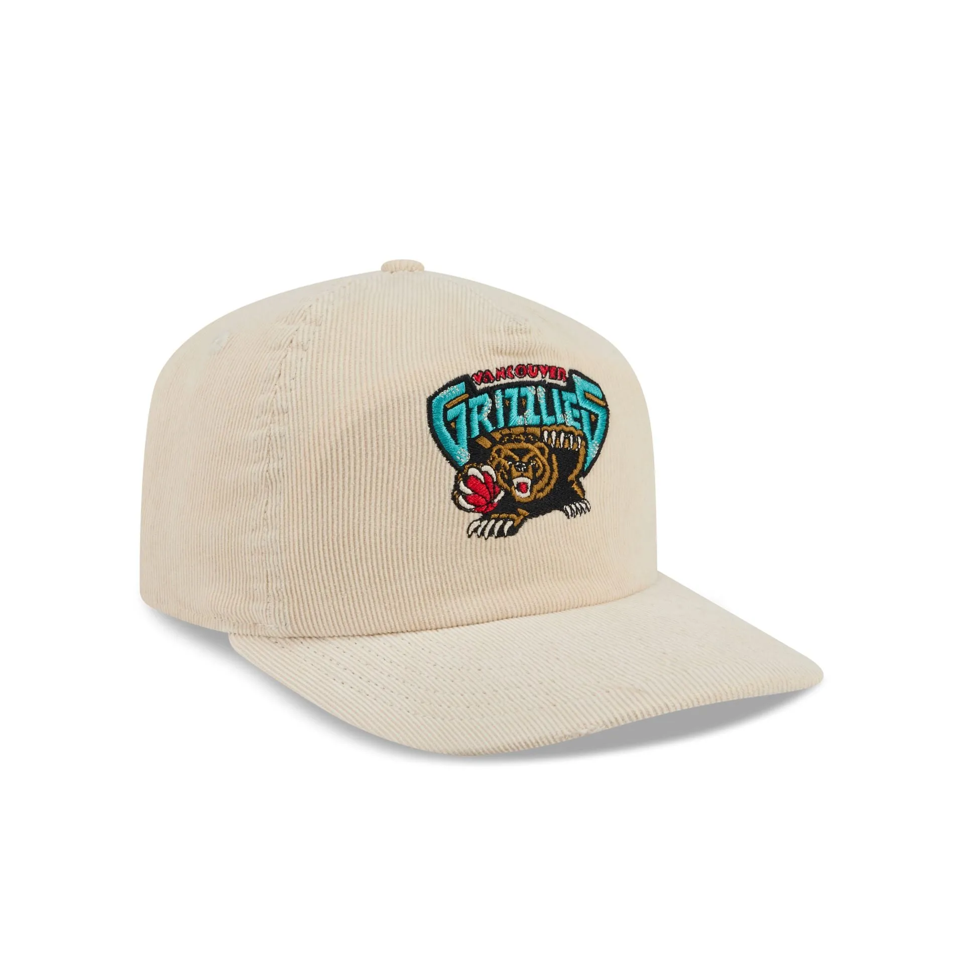 Vancouver Grizzlies Chrome Corduroy 19TWENTY Adjustable Hat sold by New Era product image thumbnail 3