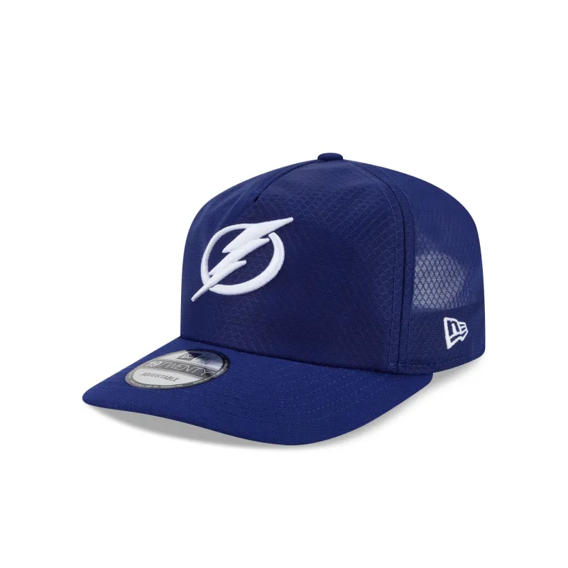 Tampa Bay Lightning Mesh 19TWENTY Trucker Hat made by New Era