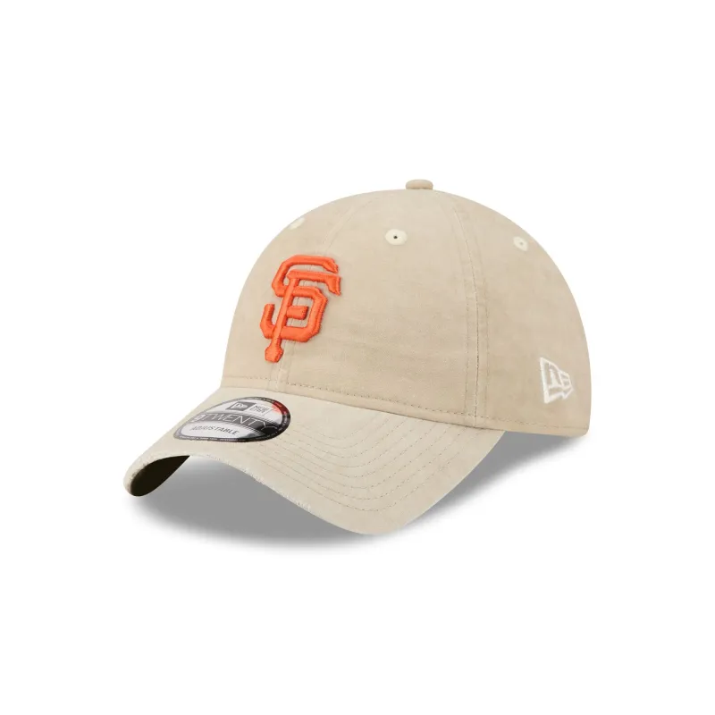 San Francisco Giants Washed Stone Cotton 9TWENTY Adjustable Hat made by New Era