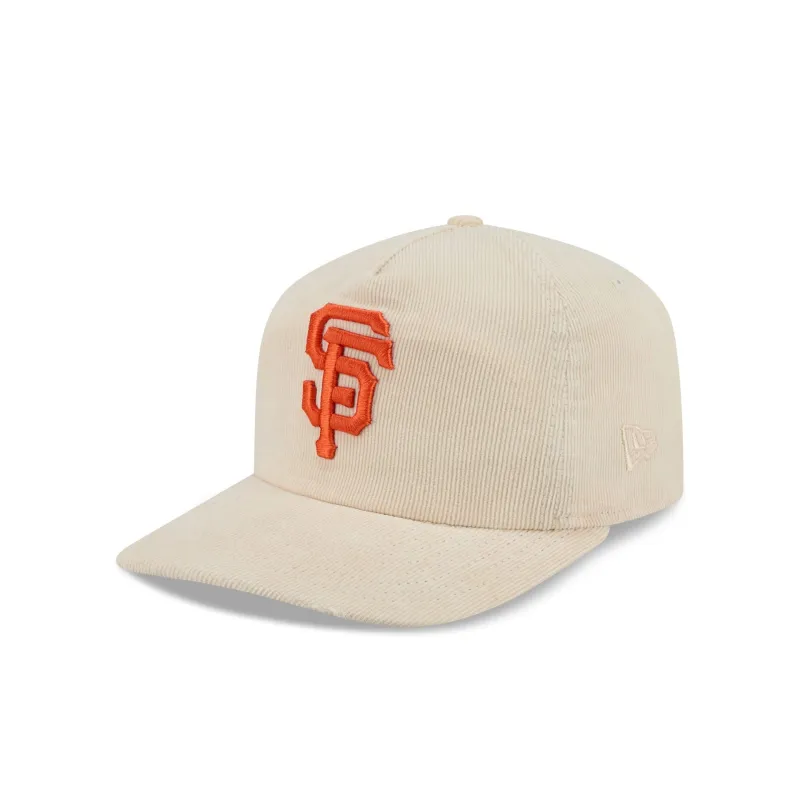 San Francisco Giants Chrome Corduroy 19TWENTY Adjustable Hat made by New Era