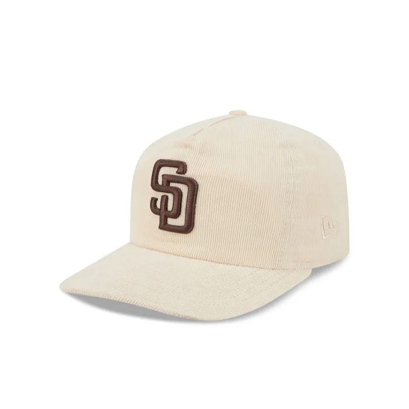 San Diego Padres Chrome Corduroy 19TWENTY Adjustable Hat made by New Era