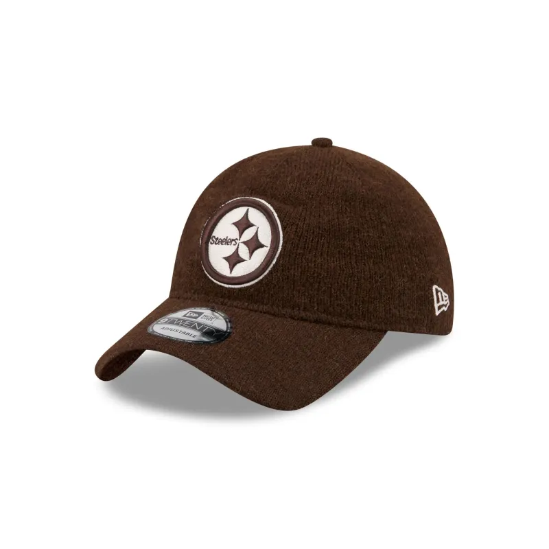 Pittsburgh Steelers Wool Walnut 9TWENTY Adjustable Hat made by New Era